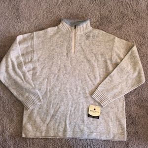 Woolrich Men's Sweater Flatrock Zip Fleece Lined